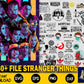 Stranger Things svg , 280+ file bundle stranger things svg ,Hellfire Club svg,  bundle Horror  Svg, for Cricut, cricut , file cut
