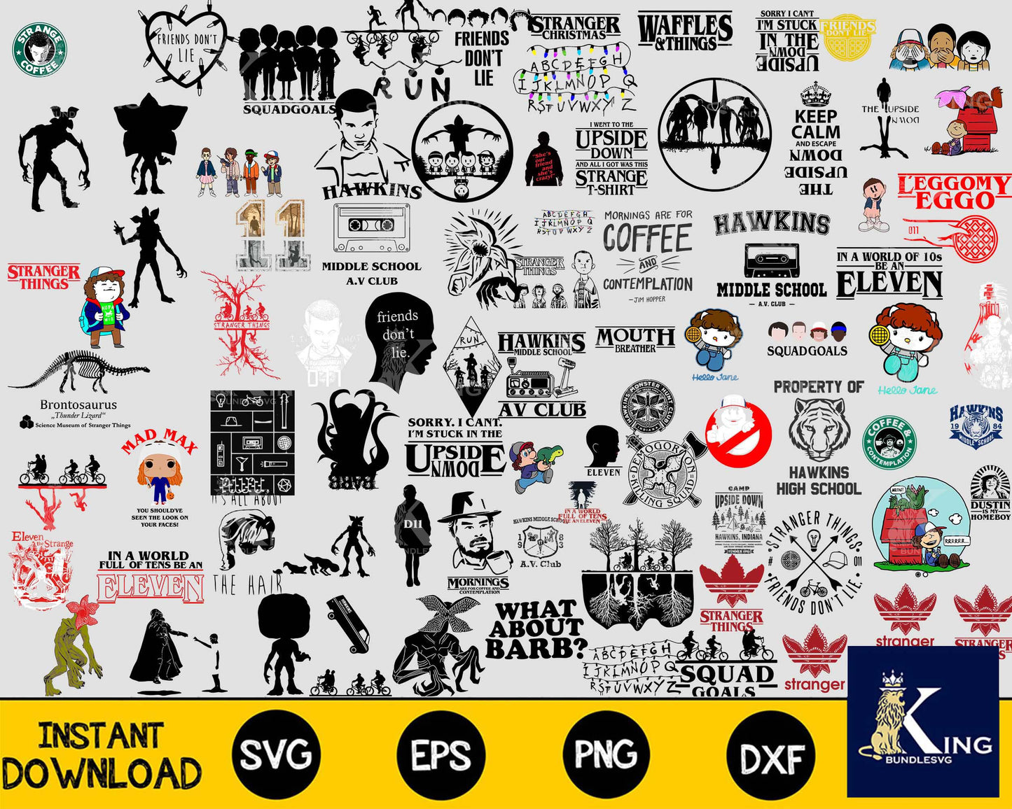 Stranger Things svg , 280+ file bundle stranger things svg ,Hellfire Club svg, bundle Horror Svg, for Cricut, cricut , file cut