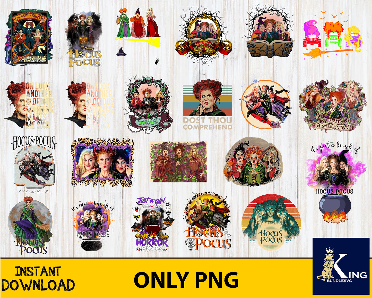 30+file hocus pocus PNG, bundle halloween cricut, for Cricut, Silhouette, digital, file cut