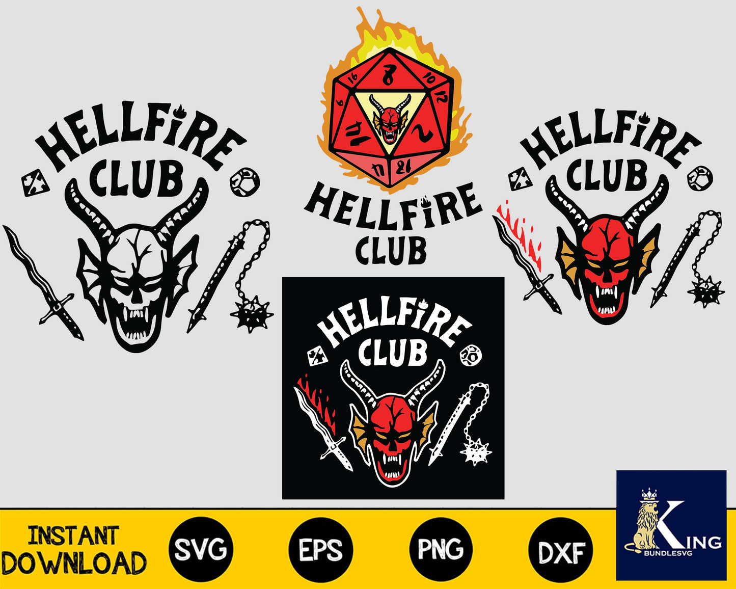 Hellfire Club svg, 350+ file  Mega Bundle Stranger Things svg  ,bundle Fire club  Svg, for Cricut, cricut , file cut