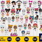 Lol dolls svg, 356+ file lol dolls bundle svg eps dxf png, bundle lol dolls for Cricut, Silhouette, digital, file cut