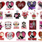 Horror Valentine PNG , 50+ Horror Valentine bundle PNG , Valentines Day Sublimation , Digital download , Instant Download