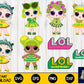 Baby dolls svg, 530+ file lol dolls bundle ,svg eps dxf png, bundle lol dolls for Cricut, Silhouette, digital, file cut