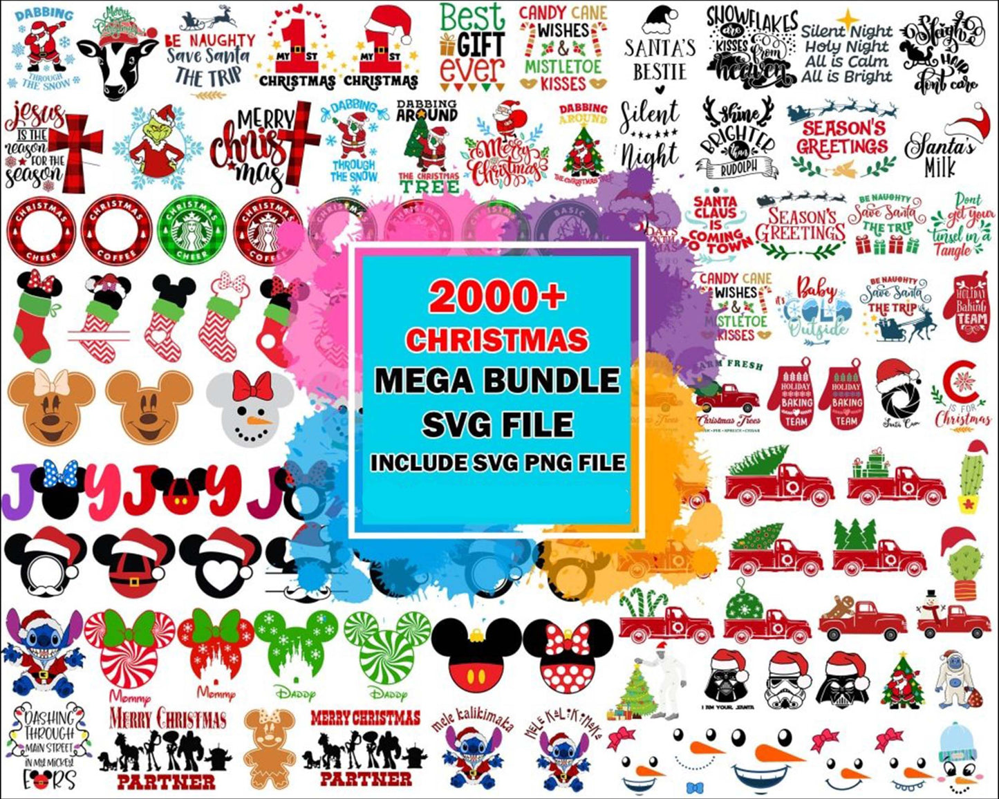 Christmas mega bundle svg,7800+ Ultimate bundle Christmas svg eps png, for Cricut, Silhouette, digital, file cut