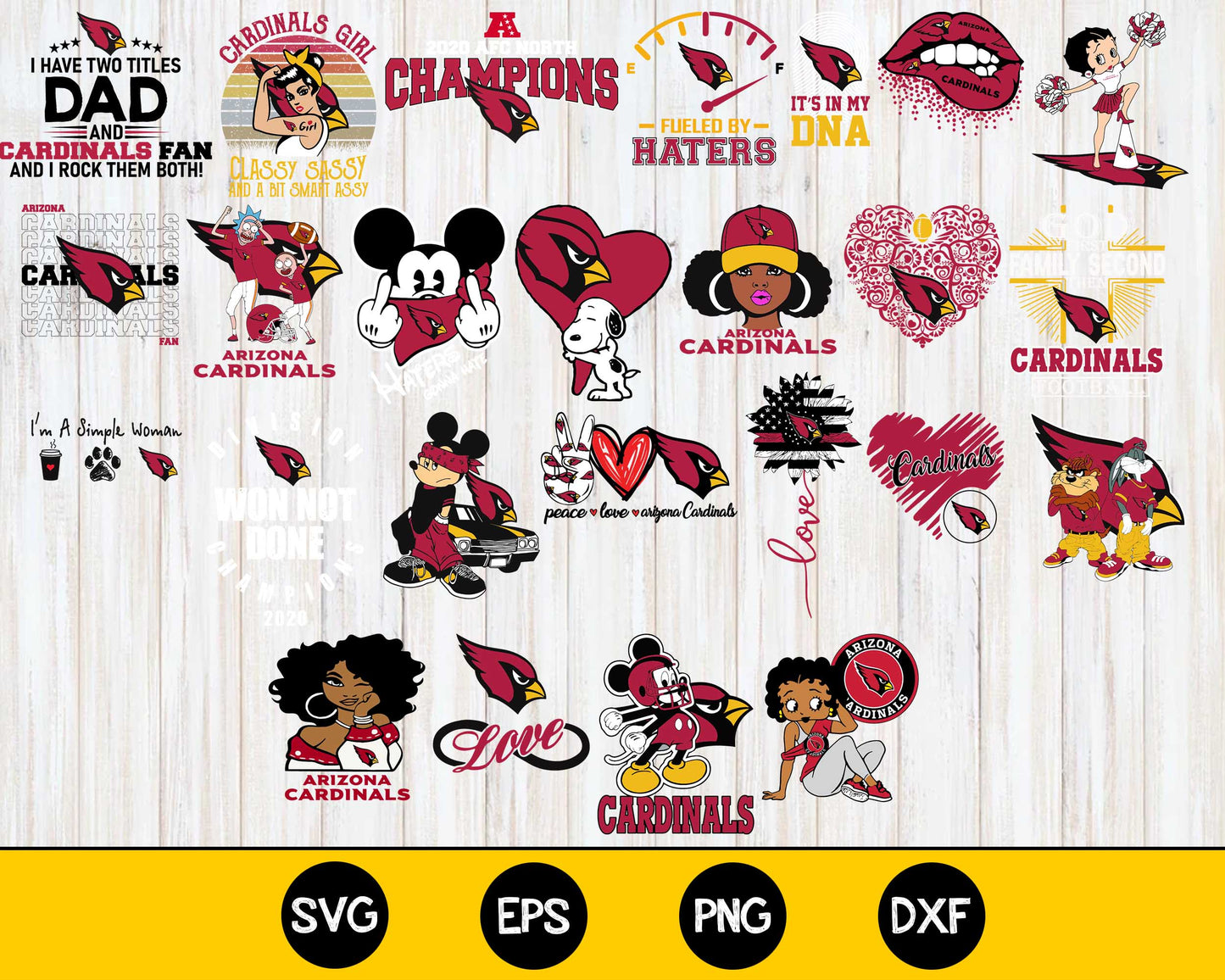 Arizona Cardinals Bundle svg,Arizona Cardinals Nfl svg, Bundle sport Digital Cut Files svg eps dxf png file, for Cricut, Silhouette, digital, file cut