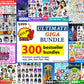 300 Ultimate Giga Bundle - mega  Bundles  svg, for Cricut, Silhouette, digital, file cut
