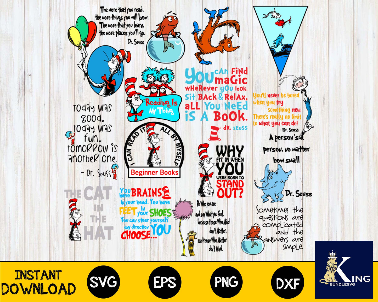 Cat In The Dr Seuss Bundle,Dr Seuss quote, Dr Seuss bundle ,reading is my thing svg,mega bundle dr seuss svg,bundle dr seuss for Cricut, Silhouette, digital, file cut