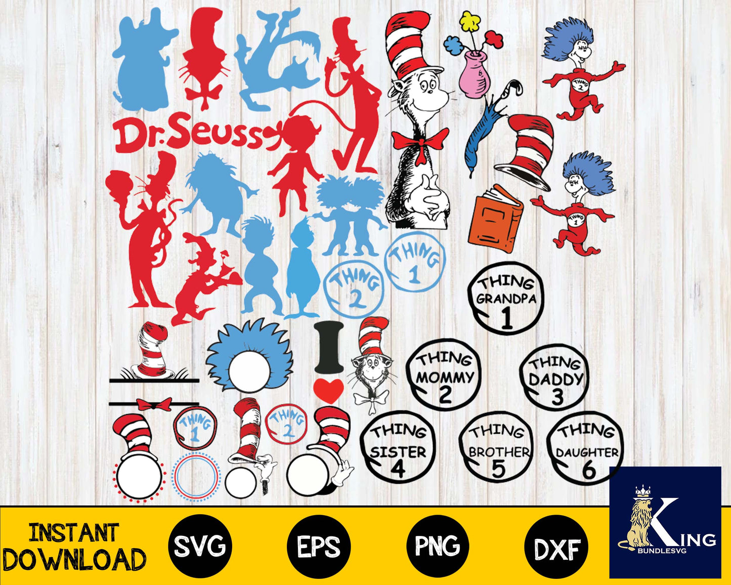 344+ FILE Dr Seuss Bundle svg, Dr Seuss file,Mega bundle Dr Seuss for Cricut, Silhouette, digital, file cut