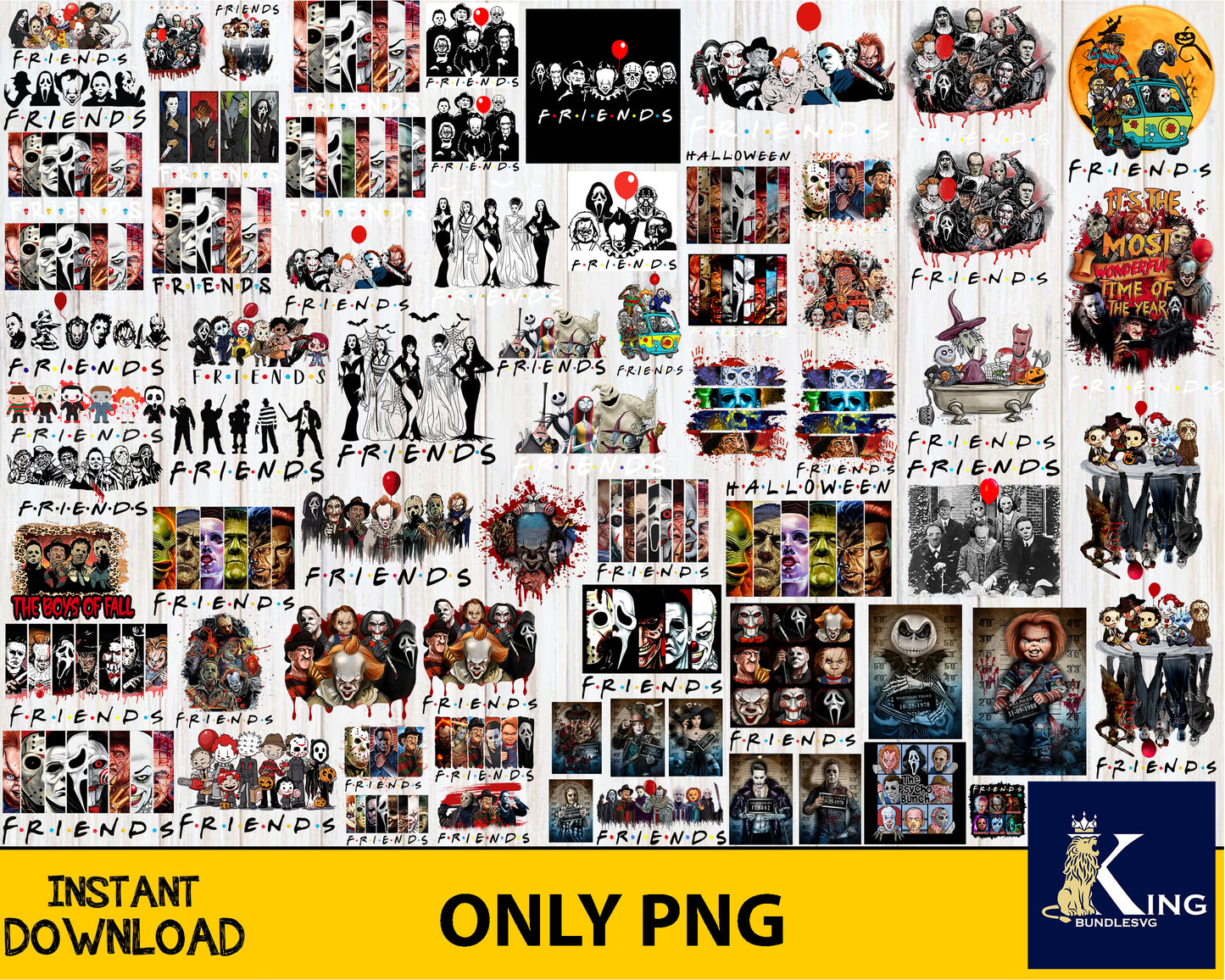 70+ file horror movies bundle PNG, bundle Halloween PNG , Silhouette, digital , Instant Download