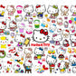 173+ file Hello Kitty SVG Mega Bundle  svg eps png, for Cricut, Silhouette, digital, file cut