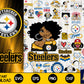 Bundle Pittsburgh Steelers, Pittsburgh Steelers Nfl, Bundle sport Digital Cut Files svg eps dxf png file, for Cricut, Silhouette, digital, file cut
