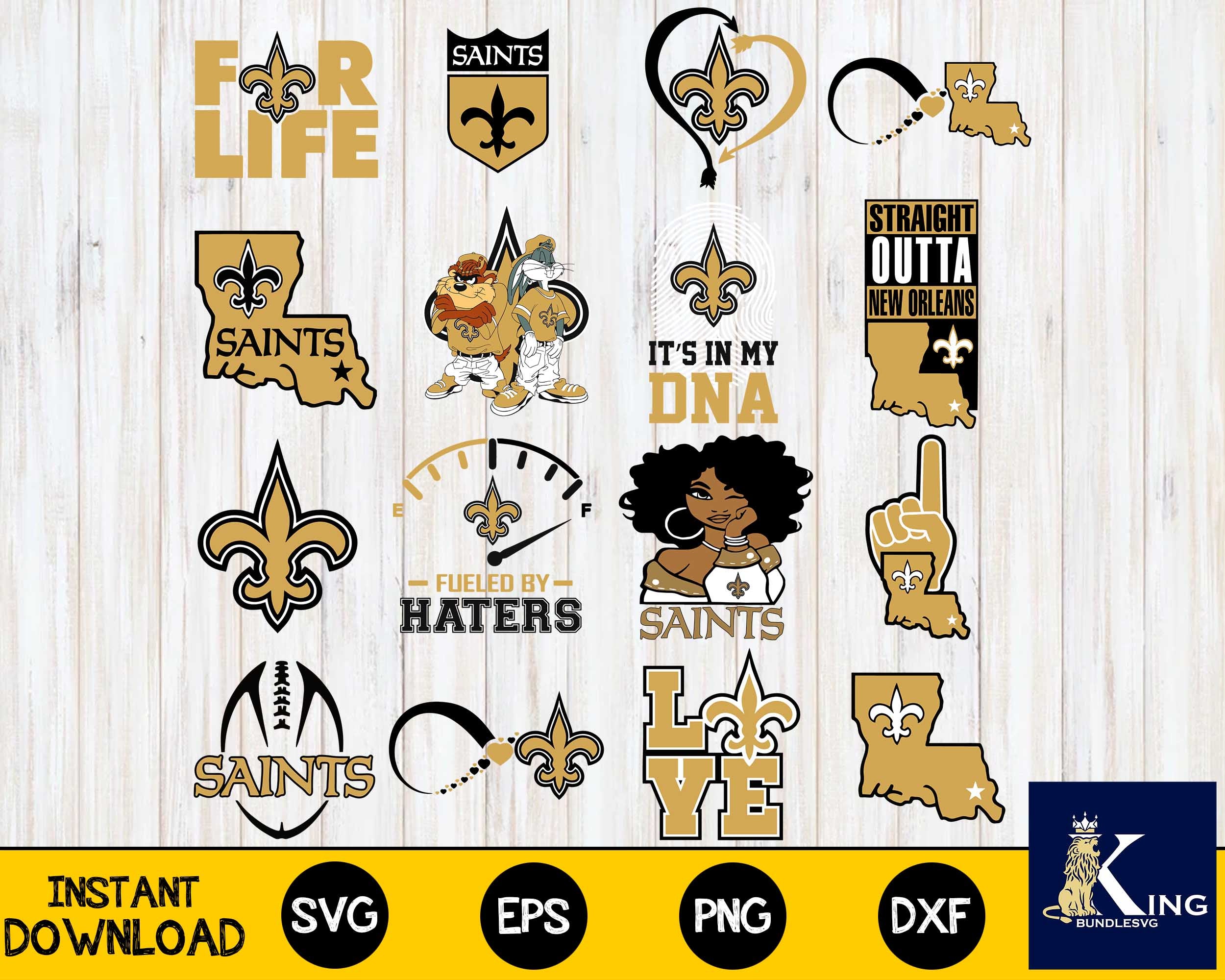 Download New Orleans Saints Logo Wallpaper