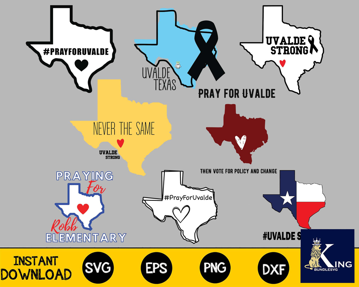 Pray For Texas, uvalde strong,uvalde texas svg eps png, for Cricut, Silhouette, digital, file cut