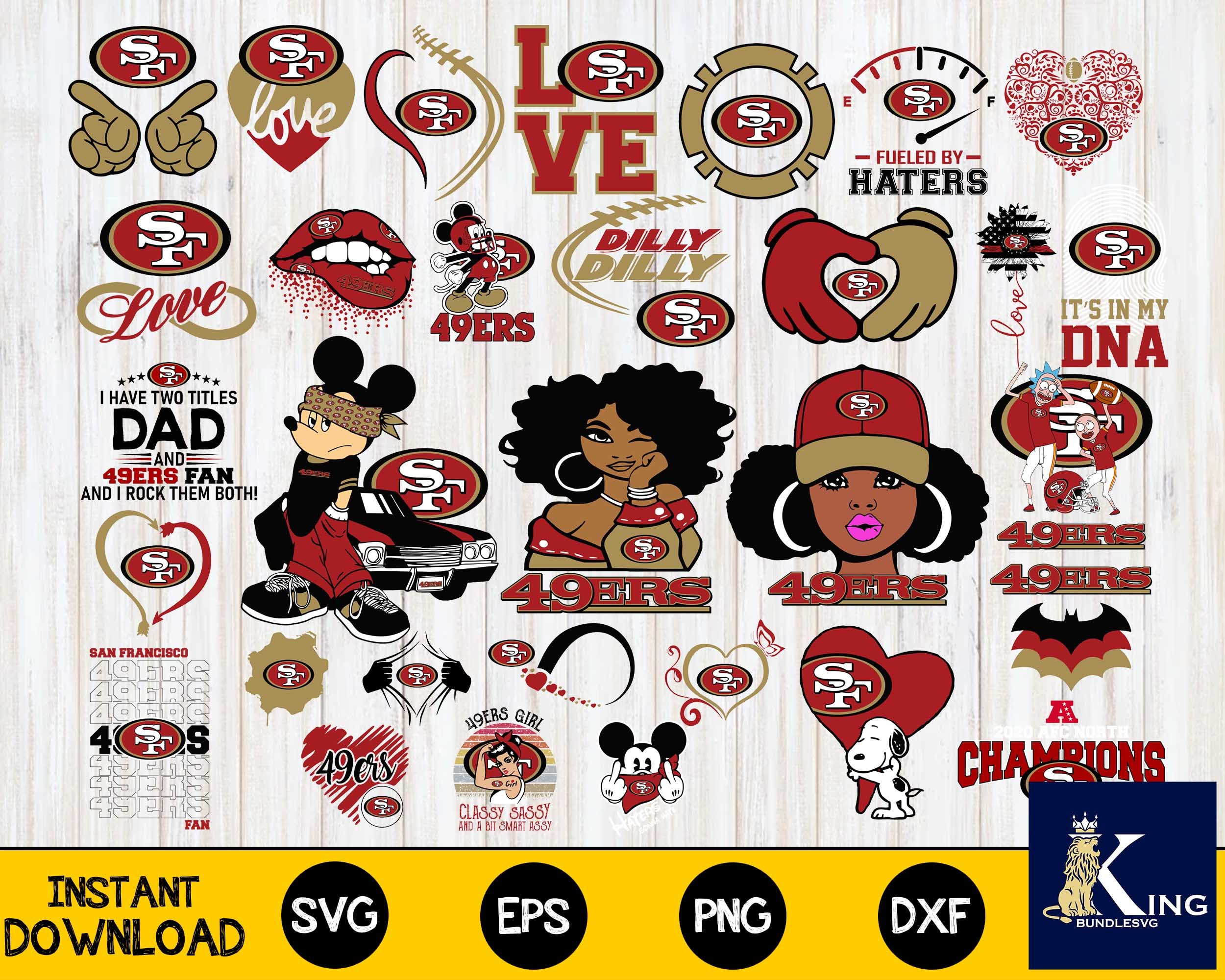 49ers Stickers -  Canada