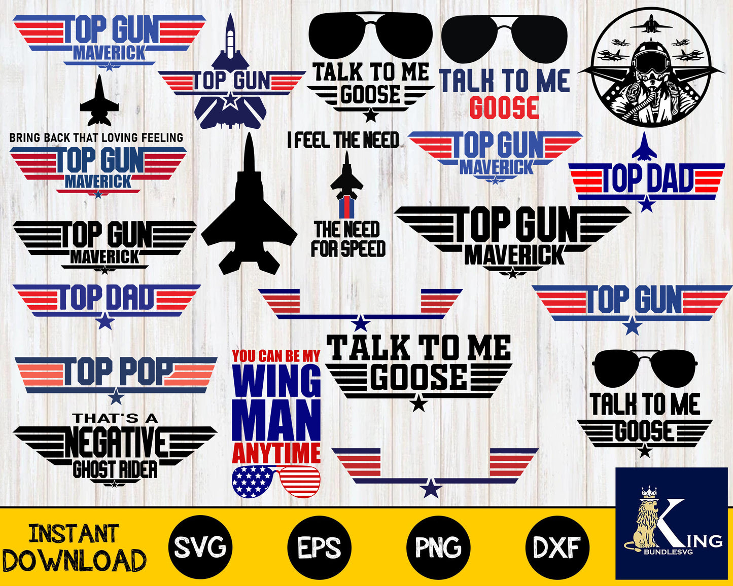 Top Gun SVG , Talk To Me Goose, Maverick SVG,Top DAD svg, ,Top Gun Bundle SVG,Mega Bundle Top Gun svg  , for Cricut, Silhouette, digital, file cut