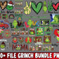 Ultimate grinch bundle svg , Mega Ultimate grinch bundle svg eps png, for Cricut, Silhouette, digital, file cut