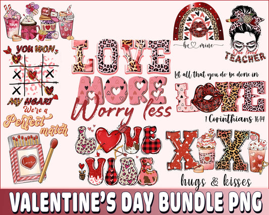 Valentines Day PNG,Messy, XoXo, Love, Coffe Valentine's day Sublimation, Valentines Day Sublimation bundle, Valentine Day love sublimation ,Valentine day PNG bundle , Silhouette, Digital download , Instant Download