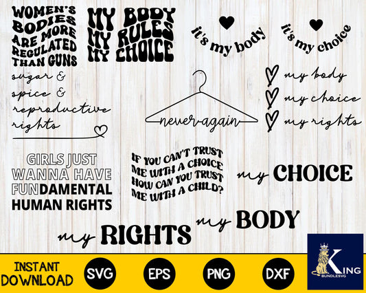 pro choice 2 Svg dxf eps png, for Cricut, Silhouette, digital, file cut