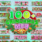 100+ 3D Inflated Cartoon Movie Xmas 11oz Mug Wrap Png Bundle , for Cricut, Silhouette, digital, file cut