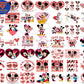 100 file Valentine mickey Mouse Story Png Bundle ,  Cartoon Valentine Png Bundle , Be My Valentine Png, Digital download , Instant Download