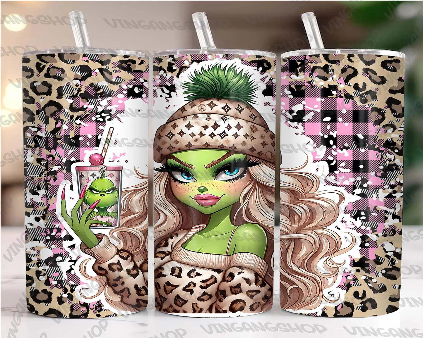 20 Boujee Christmas Leopard 20oz Skinny Straight & Tapered Tumbler Bundle, My Day Retro Mean Mama Tumbler Design Png , for Cricut, Silhouette, digital, file cut