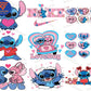 20 file Stitch & Angel Valentine Png Bundle, Stitch valentine bundle Png, Digital download , Instant Download