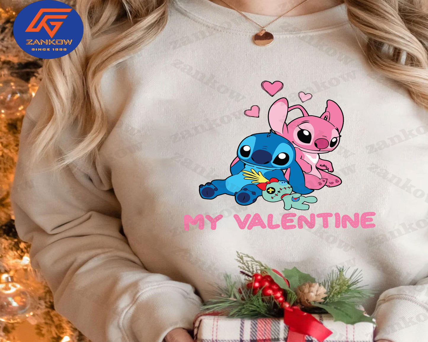 20 file Stitch & Angel Valentine Png Bundle, Stitch valentine bundle Png, Digital download , Instant Download