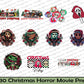 30 Christmas Horror Nightmare Movie Png Bundle, Silhouette, digital , Instant Download