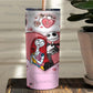 3D Cartoon Valentine Tumbler Design PNG Bundle, Cartoon Couple Valentine Tumbler Wraps PNG, Digital download , Instant Download