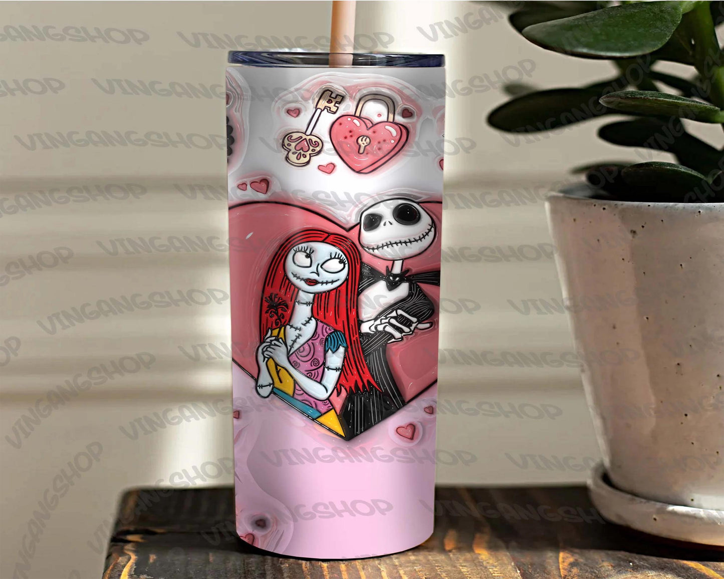 3D Cartoon Valentine Tumbler Design PNG Bundle, Cartoon Couple Valentine Tumbler Wraps PNG, Digital download , Instant Download