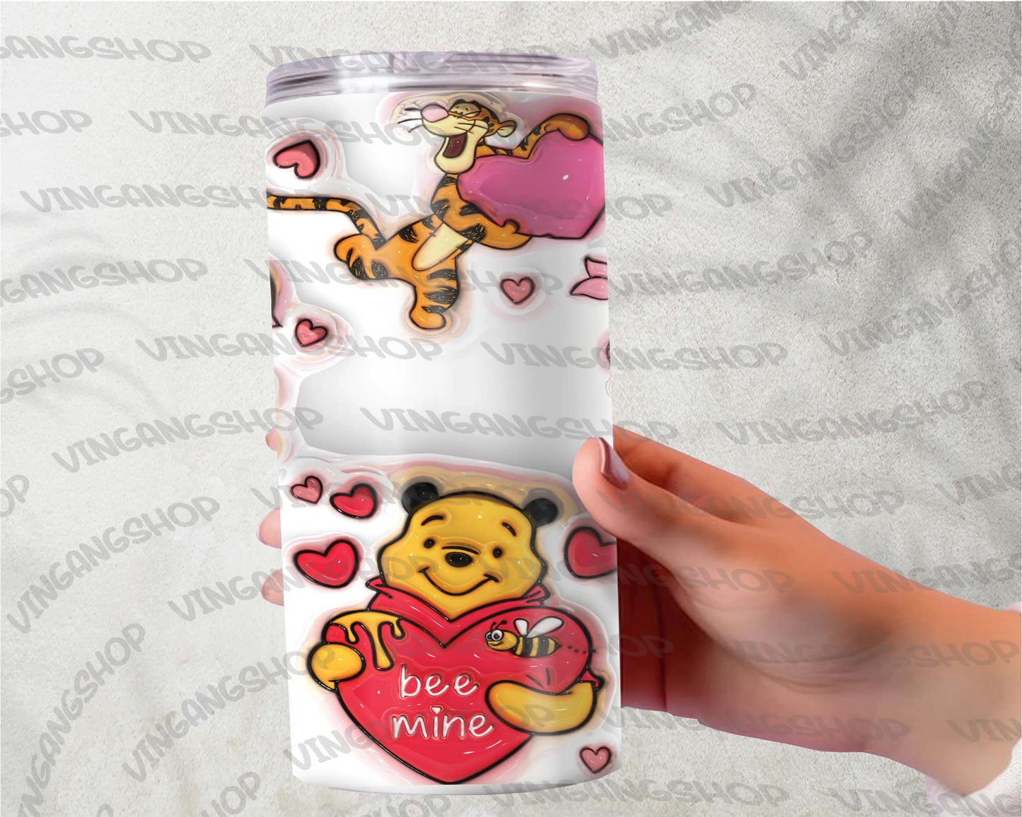 3D Cartoon Valentine Tumbler Design PNG Bundle, Cartoon Couple Valentine Tumbler Wraps PNG, Digital download , Instant Download