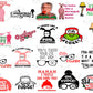 40+ Christmas Story Png Bundle, Oh Fudge Png, Christmas Movie Png Bundle, for Cricut, Silhouette, digital, file cut