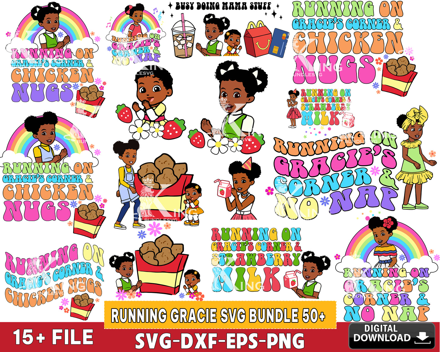 Running gracie Bundle svg, 50+file Running gracie bundle svg eps png dxf , for Cricut, Silhouette, digital, file cut