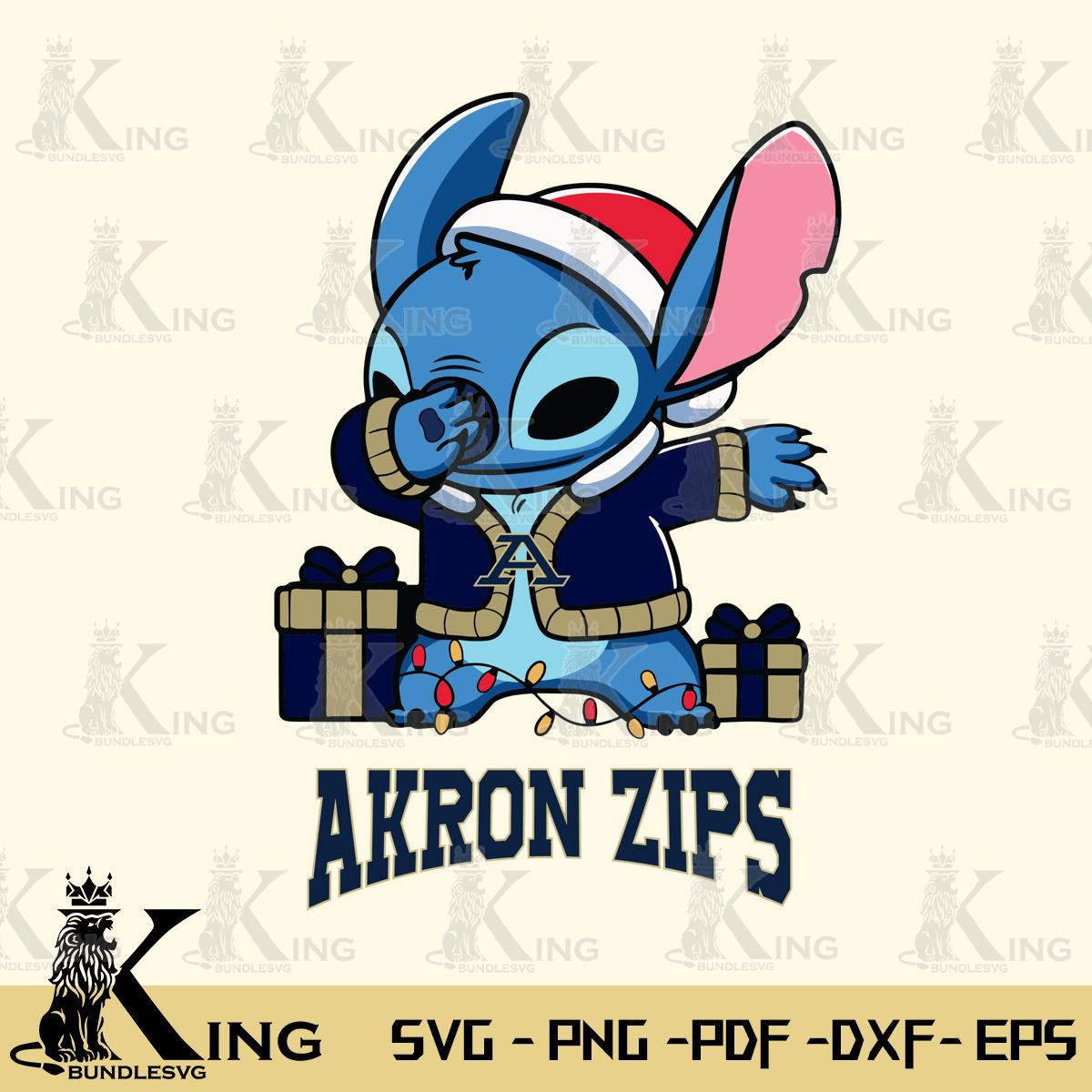 Akron Zips Stitch Merry Christmas Svg Eps Dxf Png File, Digital Download