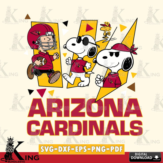 Arizona Cardinals Peanuts Joe Cool Cricut file , Cut file  , Digital Download , PDF File , Instant Download