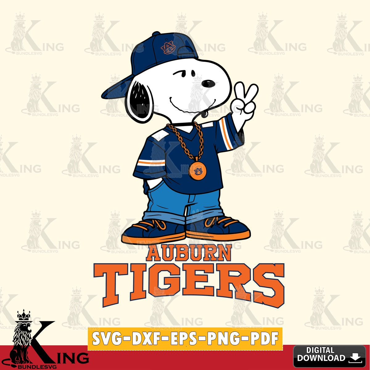 Auburn Tigers Snoopy Say hi SVG, Cricut, Cut file  , Digital Download , Instant Download, Peanuts svg, NCAA svg, Football svg, Sport svg