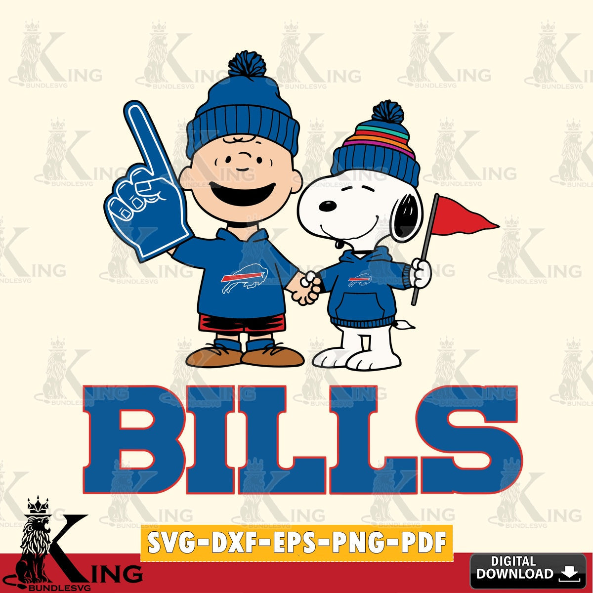 Buffalo Bills Peanuts Fan Gear Cricut file , Cut file  , Digital Download , PDF File , Instant Download