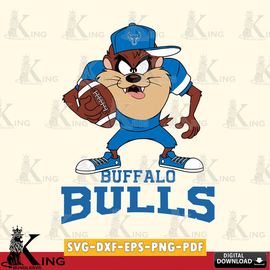 Buffalo Bulls Đồng phục bóng đá Taz SVG file, Cut file  , Digital Download , Instant Download, Taz svg, NCAA svg