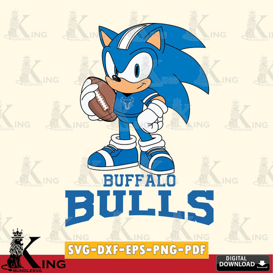 Eye-catching graphic of Buffalo Bulls Sonic Game Day Ready, versatile clip art for stickers, decals, and mugs