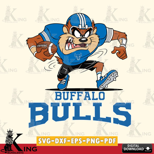 Buffalo Bulls Taz Football Helmet SVG file, Cut file  , Digital Download , Instant Download, Taz svg, NCAA svg