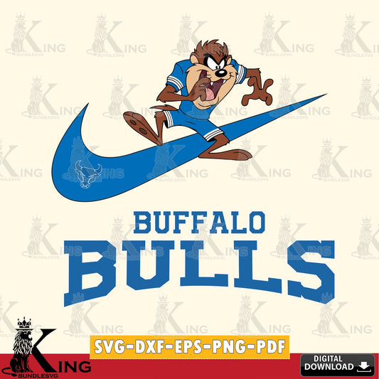Buffalo Bulls Taz Football Nike SVG file, Cut file  , Digital Download , Instant Download, Taz svg, NCAA svg