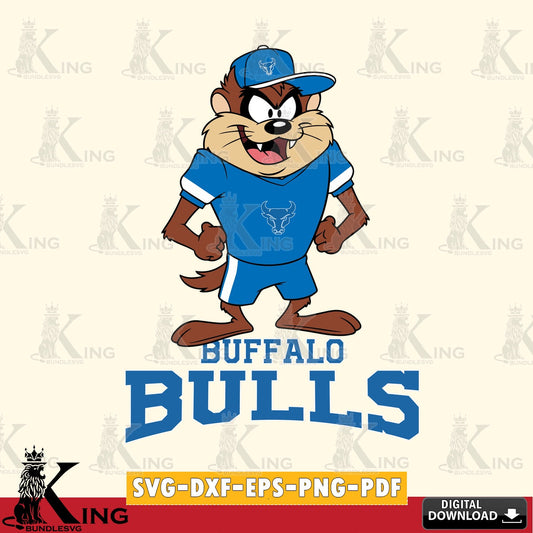 Buffalo Bulls Taz Standing Pose SVG file, Cut file  , Digital Download , Instant Download, Taz svg, NCAA svg