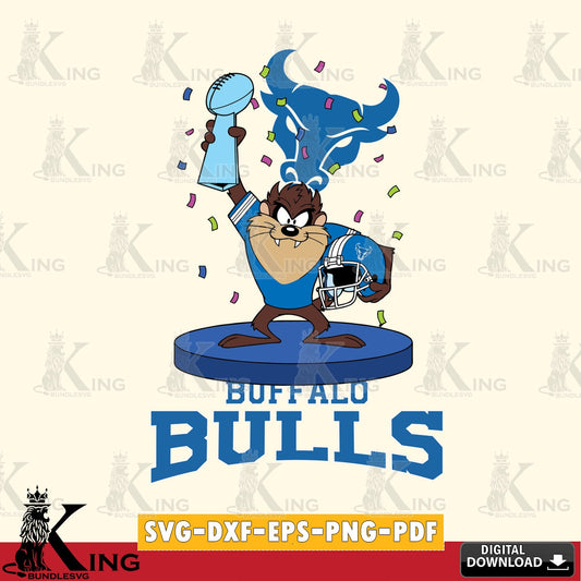 Buffalo Bulls Taz Trophy Podium SVG file, Cut file  , Digital Download , Instant Download, Taz svg, NCAA svg