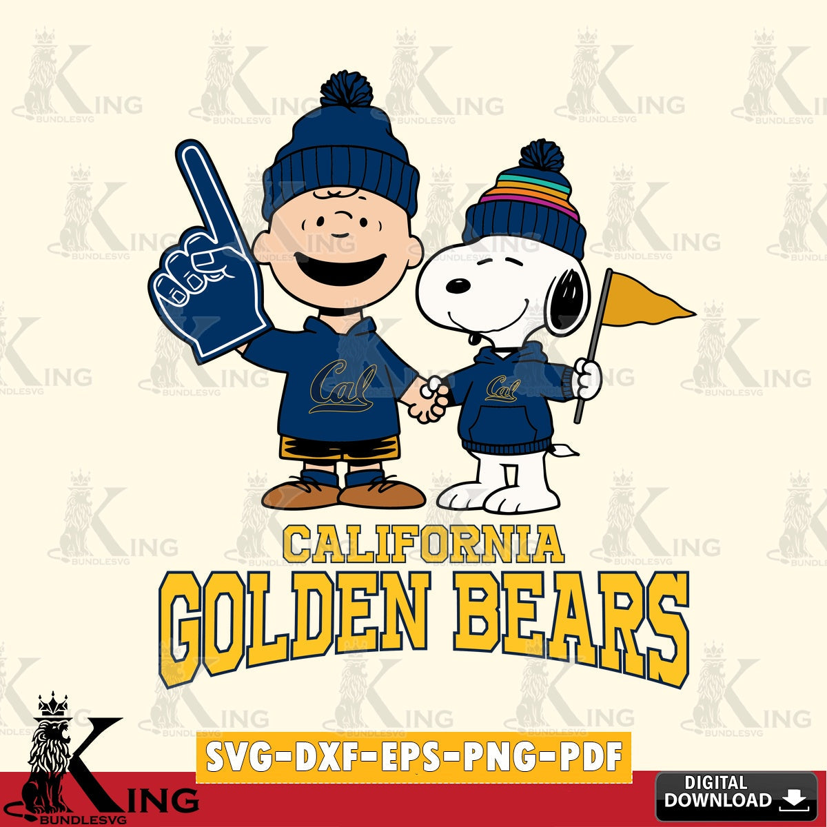 California Golden Bears Peanuts Fan Gear SVG, Cricut, Cut file  , Digital Download , Instant Download, Peanuts svg, NCAA svg, Football svg, Sport svg