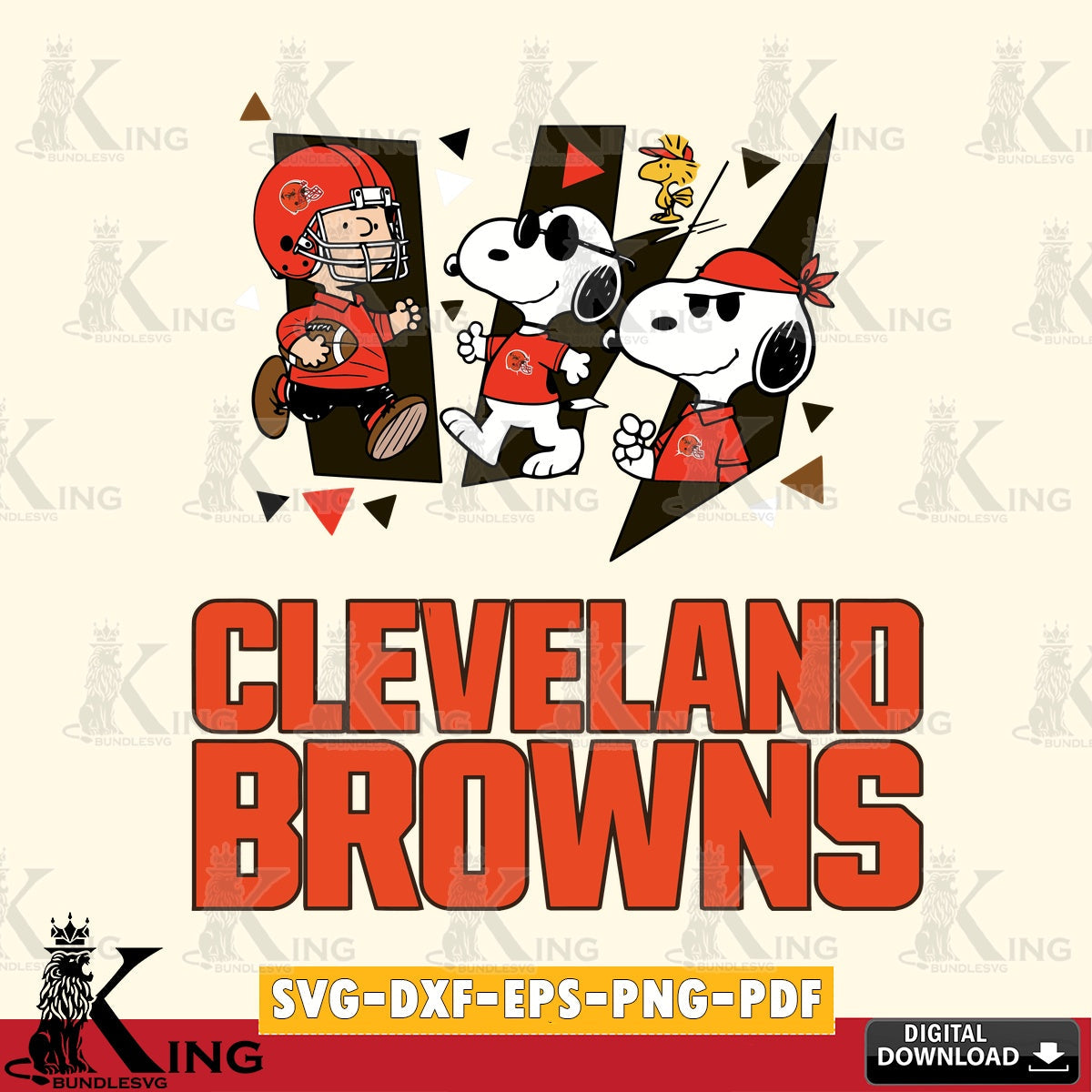 Cleveland Browns Peanuts Joe Cool Cricut file , Cut file  , Digital Download , PDF File , Instant Download
