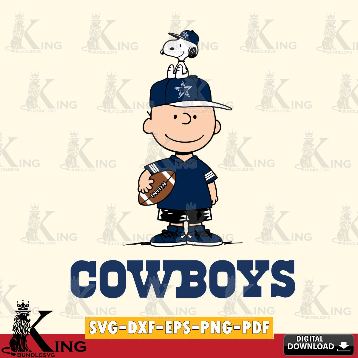 Dallas Cowboys Peanuts Football Rugby Cricut file , Cut file  , Digital Download , PDF File , Instant Download
