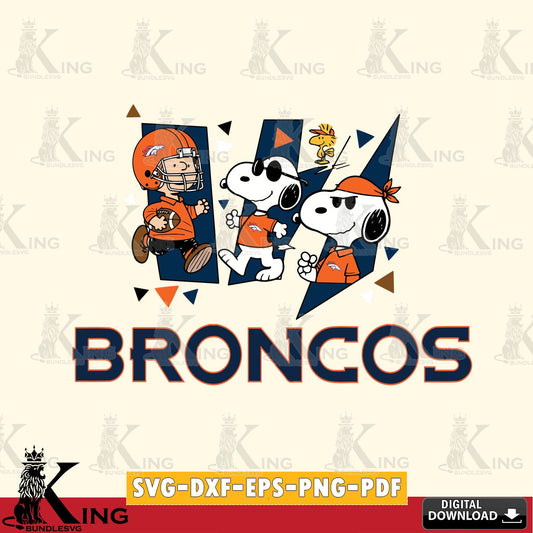 Denver Broncos Peanuts Joe Cool Cricut file , Cut file  , Digital Download , PDF File , Instant Download
