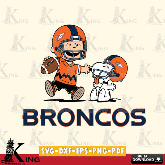 Denver Broncos Snoopy and Peanut Fun Cricut file , Cut file  , Digital Download , PDF File , Instant Download