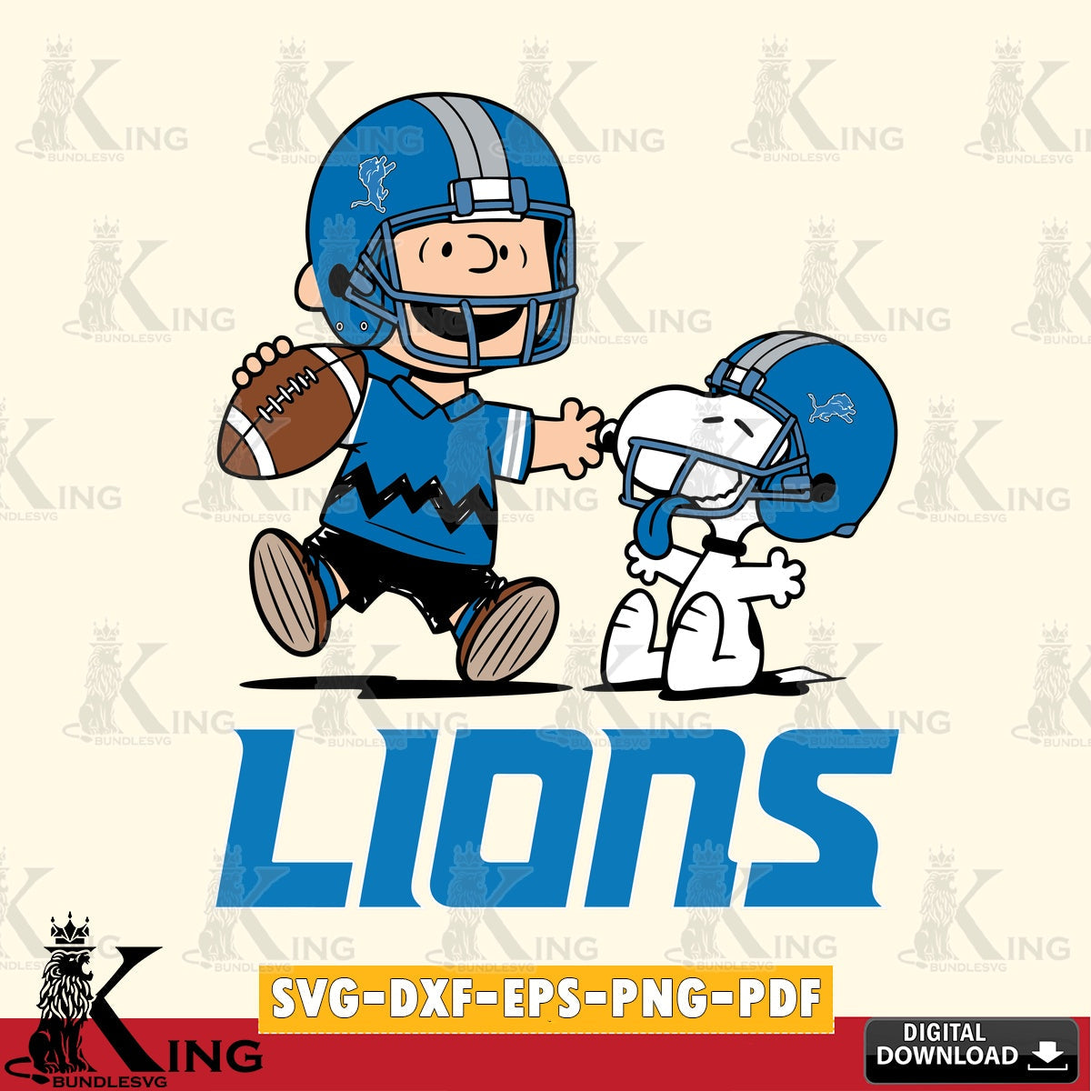 Detroit Lions Snoopy and Peanut Fun Cricut file , Cut file  , Digital Download , PDF File , Instant Download