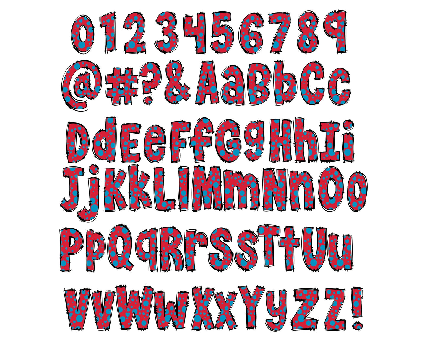 Dr. Suess Png Bundle, Dr. Suess Alphabet Png, Cat In The Hat Png bundle, Digital download , Instant Download